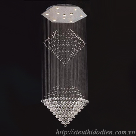 Đèn thả pha lê thông tầng - CH-HT844