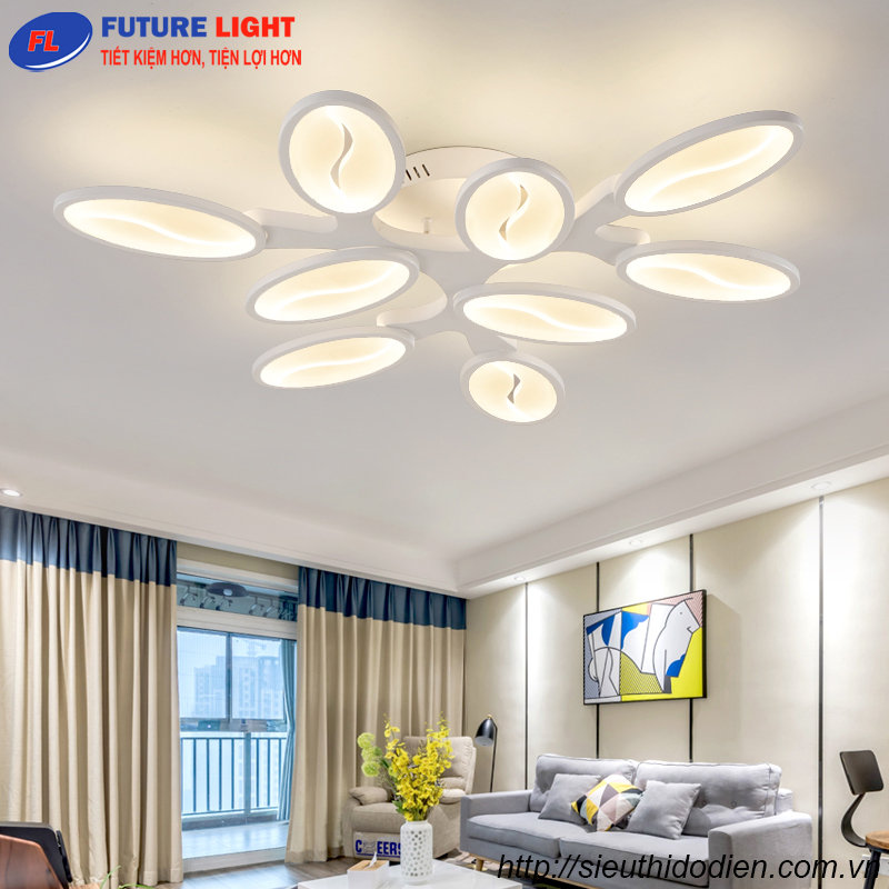 Đèn mâm áp trần LED MN008
