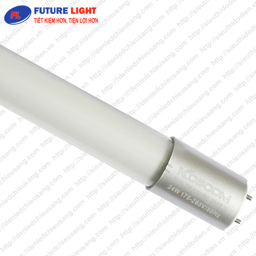 Đèn tuýp LED T8 Kosoom 24W bóng thủy tinh T8-KS-TT24-1.2