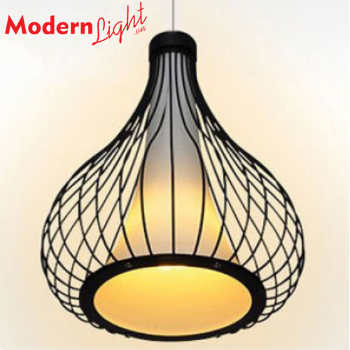 Đèn thả trang trí lồng sắt THVT-029