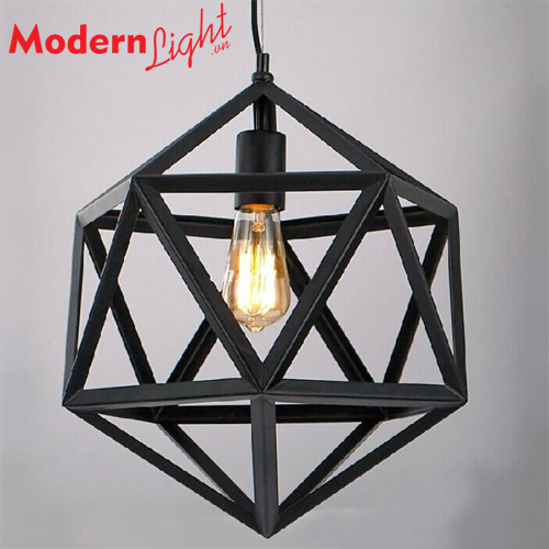 Đèn thả sắt đa diện - THVT-080-350